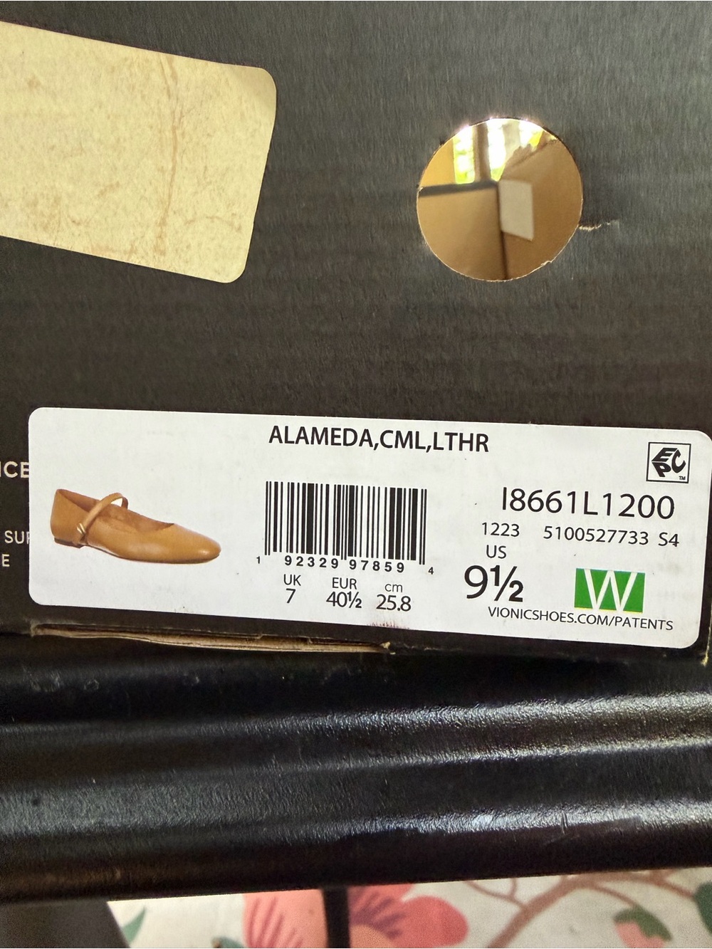 Vionic Alameda Leather Mary Jane Loafers - Camel/Tan